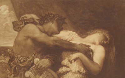 Orfeo ed Euridice, 1870-72 da George Frederick Watts